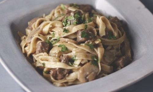 Beef & Mushroom Pasta Pot